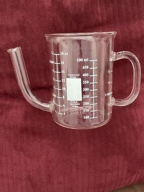 Catamount Glass Measuring Cup with Spout-18 oz/500 ml/2 cups